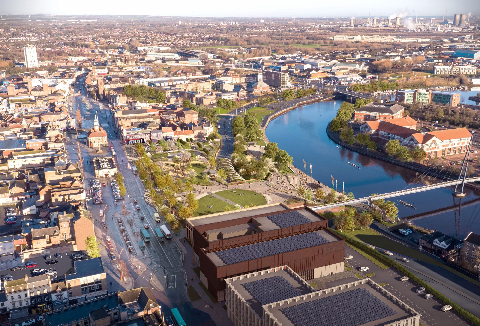 Urban Park Images for Stockton Waterfront Unveiled - MGL Group