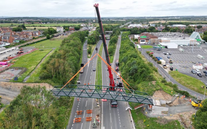 Rainton Construction Enables Northumberland Line’s New Cycle Bridge