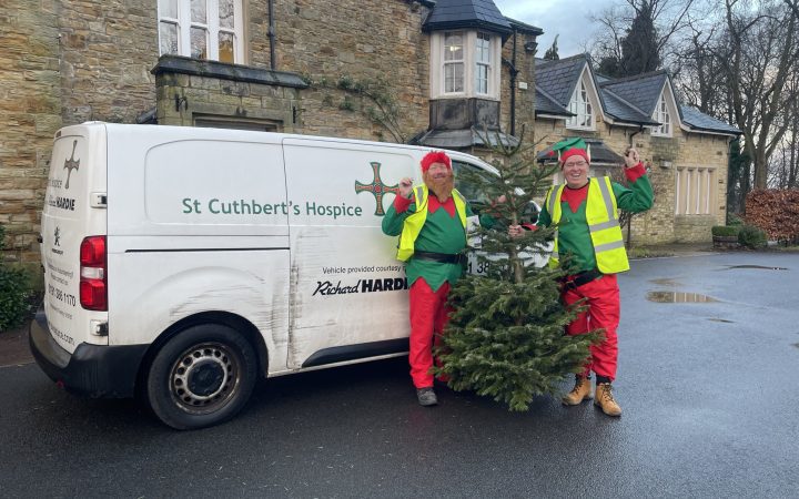 MGL Group Sponsors St Cuthbert's Hospice Christmas Tree Recycling